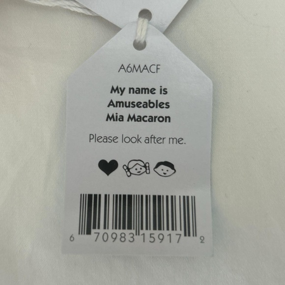 Jellycat Authentic Amuseables Mia Macaron - Picture 3 of 7